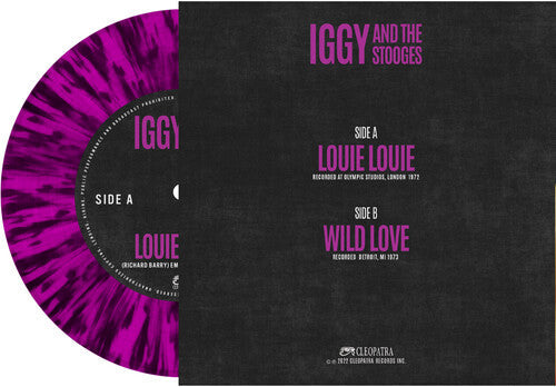 Iggy & The Stooges: Louie Louie - Black/gold Splatter
