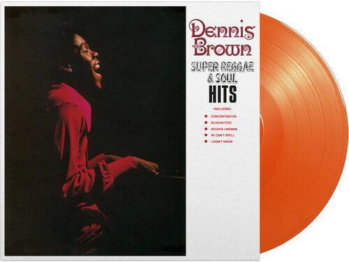 Dennis Brown: Super Reggae & Soul Hits - Limited 180-Gram Orange Colored Vinyl