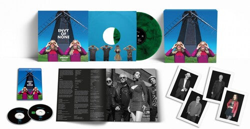 Envy of None: Stygian Waves - Deluxe Boxset 140gm Transparent Green & Black Marble Vinyl, CD & Bluray