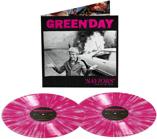 Green Day: Saviors (édition de luxe) [Hot Pink with White Splatter 2LP]